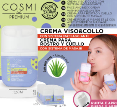CREMA VISO ROLLON MASSAGGIANTE COSMI