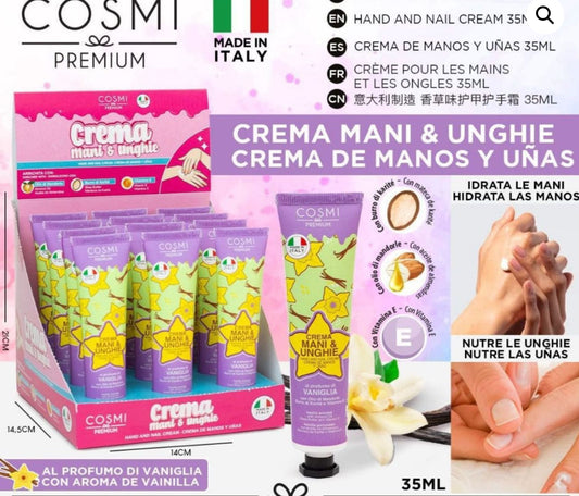 COSMI CREME MANI E UNGHIE VARIE FRAGRANZE