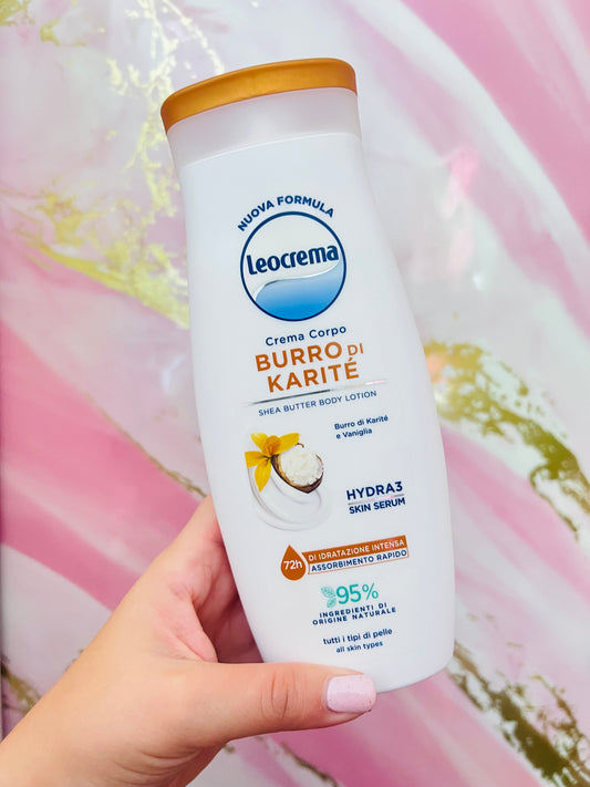 LEOCREMA BURRO DI KARITÉ E VANIGLIA