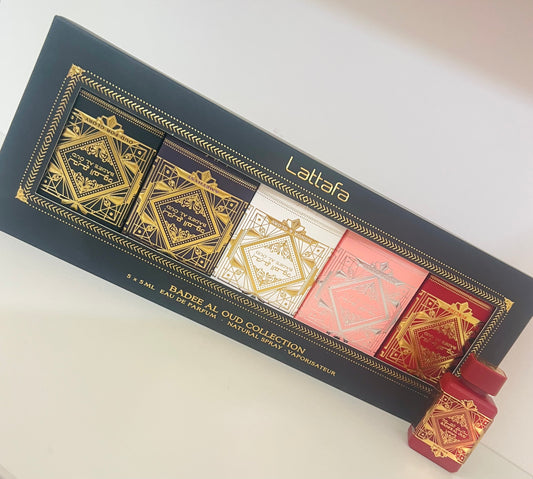 CONFEZIONE MINI SIZE 5ML  LATTAFA BADEE AL OUD