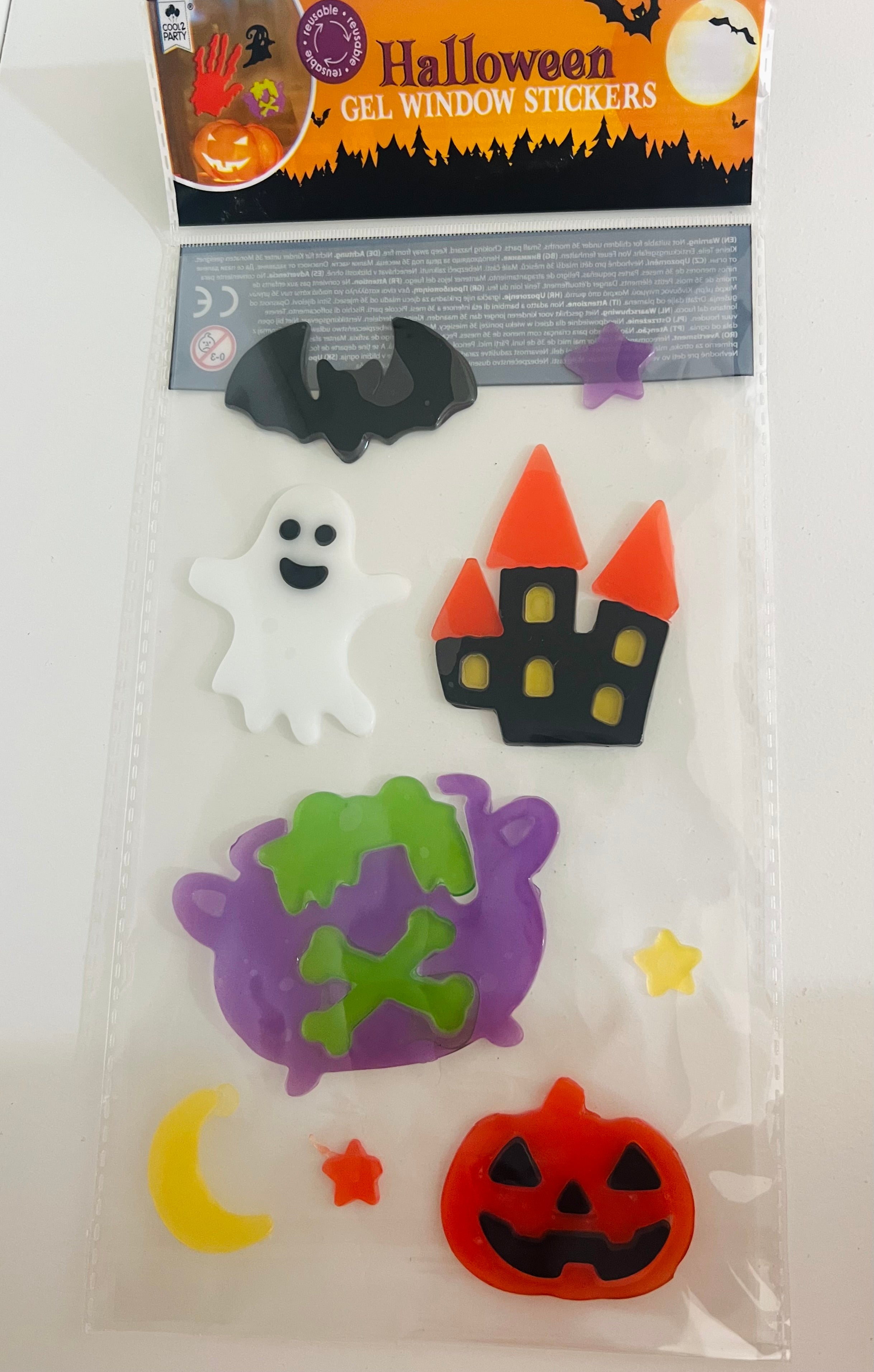 STICKERS HALLOWEEN PER FINESTRE