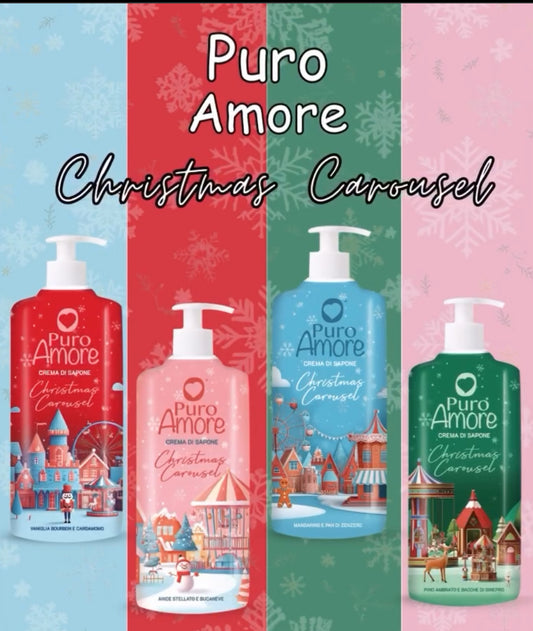 PURO AMORE CREMA DI SAPONE CHRISTMAS CAROUSEL