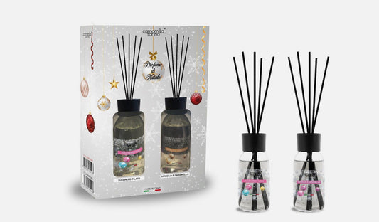 CAMOMILLA TORINO PROFUMO DI NATALE / ZUCCHERO FILATO e VANIGLIA E CARAMELLO