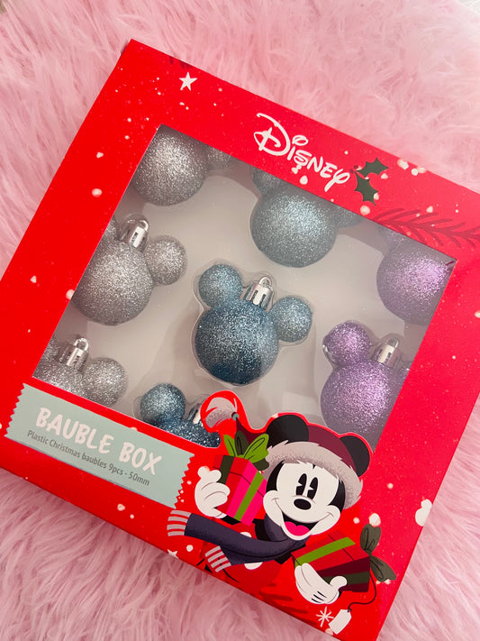 PALLINE NATALIZIE MINNIE 9PCS