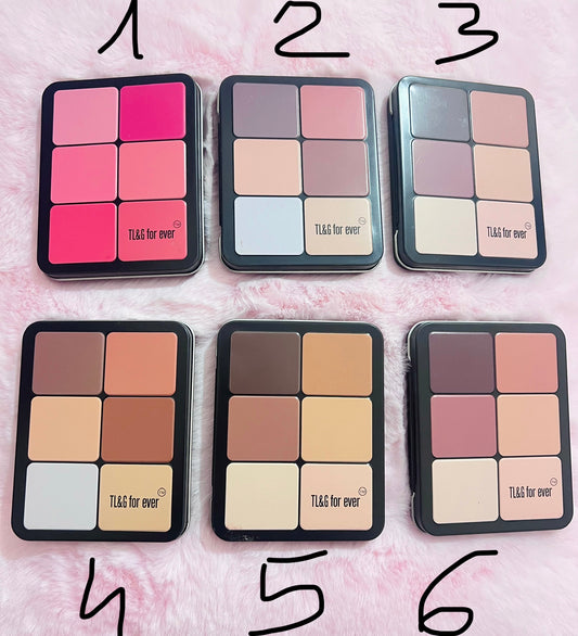 PALETTE CONTOUR/BLUSH MOD. MAKEUP4EVER