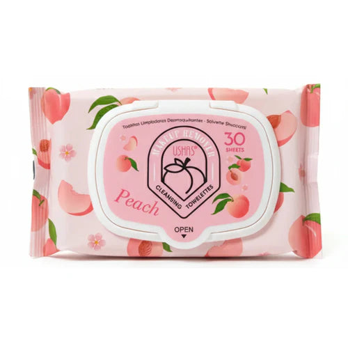 USHAS SALVIETTINE STRUCCANTI PEACH 30PCS