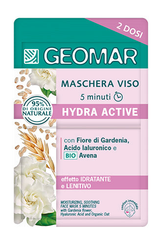 GEOMAR MASCHERA VISO HYDRA ACTIVE 2 DOSI