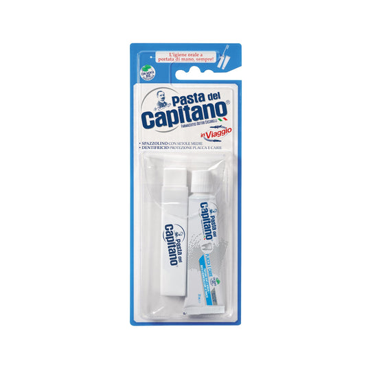 KIT DENTI TRAVEL PASTA CAPITANO