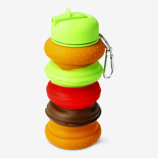 MBOTTLE - Borraccia Burger richiudibile 600ml