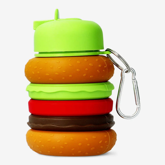 MBOTTLE - Borraccia Burger richiudibile 600ml