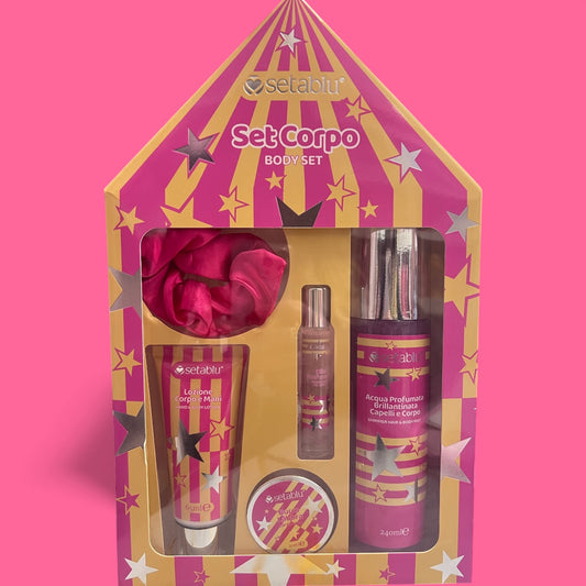 SETA BLU SET CORPO