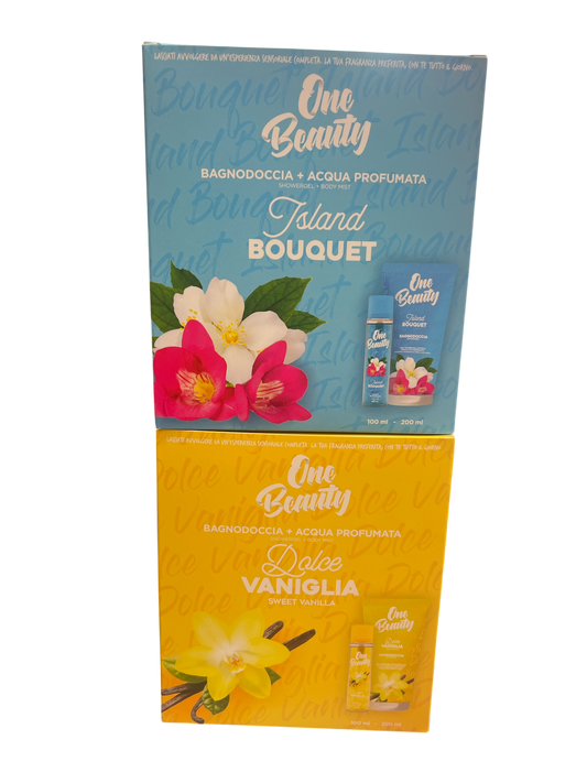ONE BEAUTY. BAGNODOCCIA + ACQUA PROFUMATA